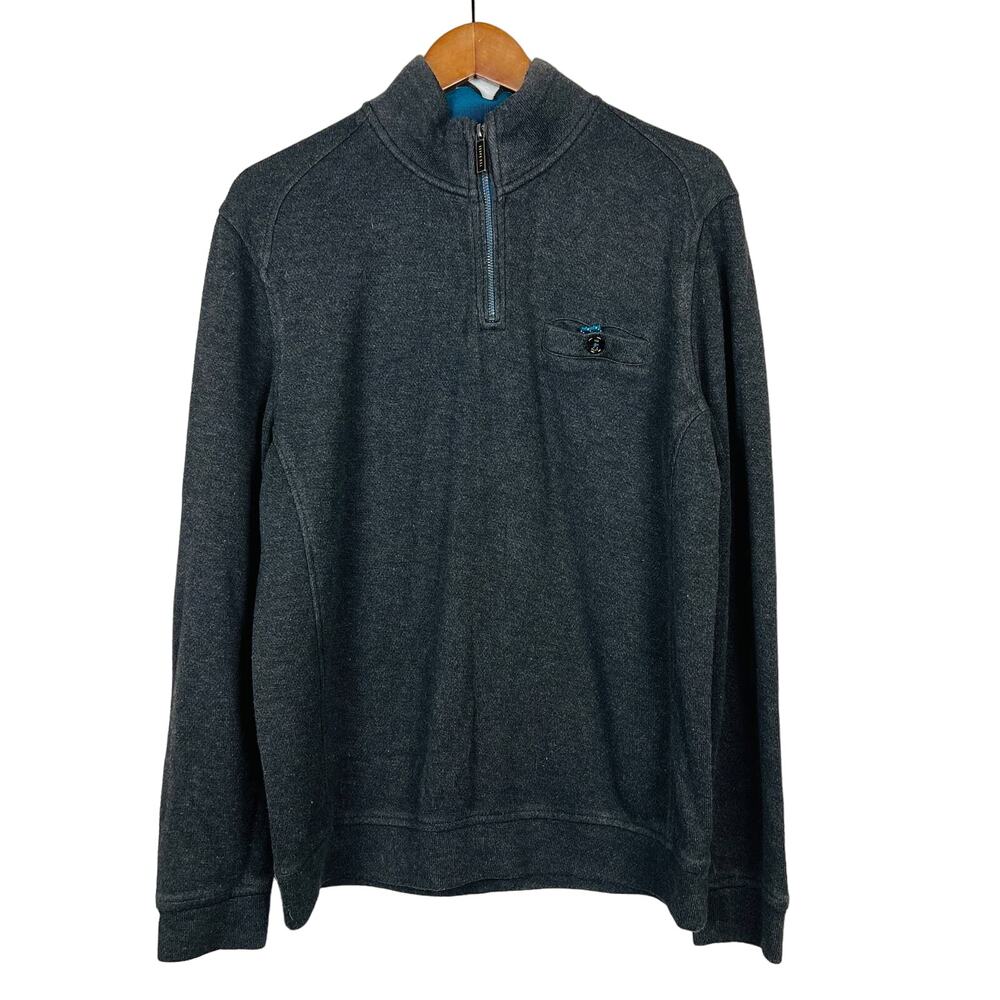 Ted Baker Pullover Long Sleeve Charcoal - 5